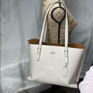 Authentic Coach Molly Tote in Caulk